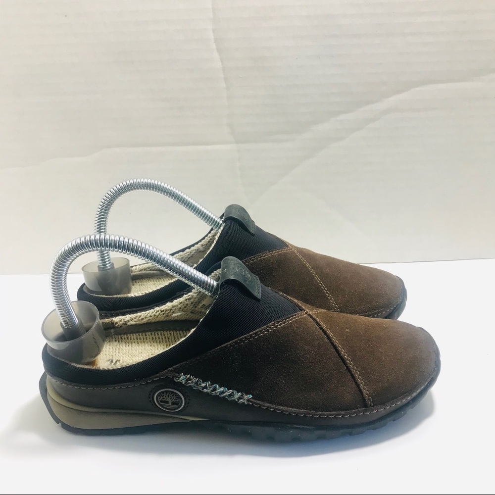 Timberland Brown Suede Mule/Slides Size 6M